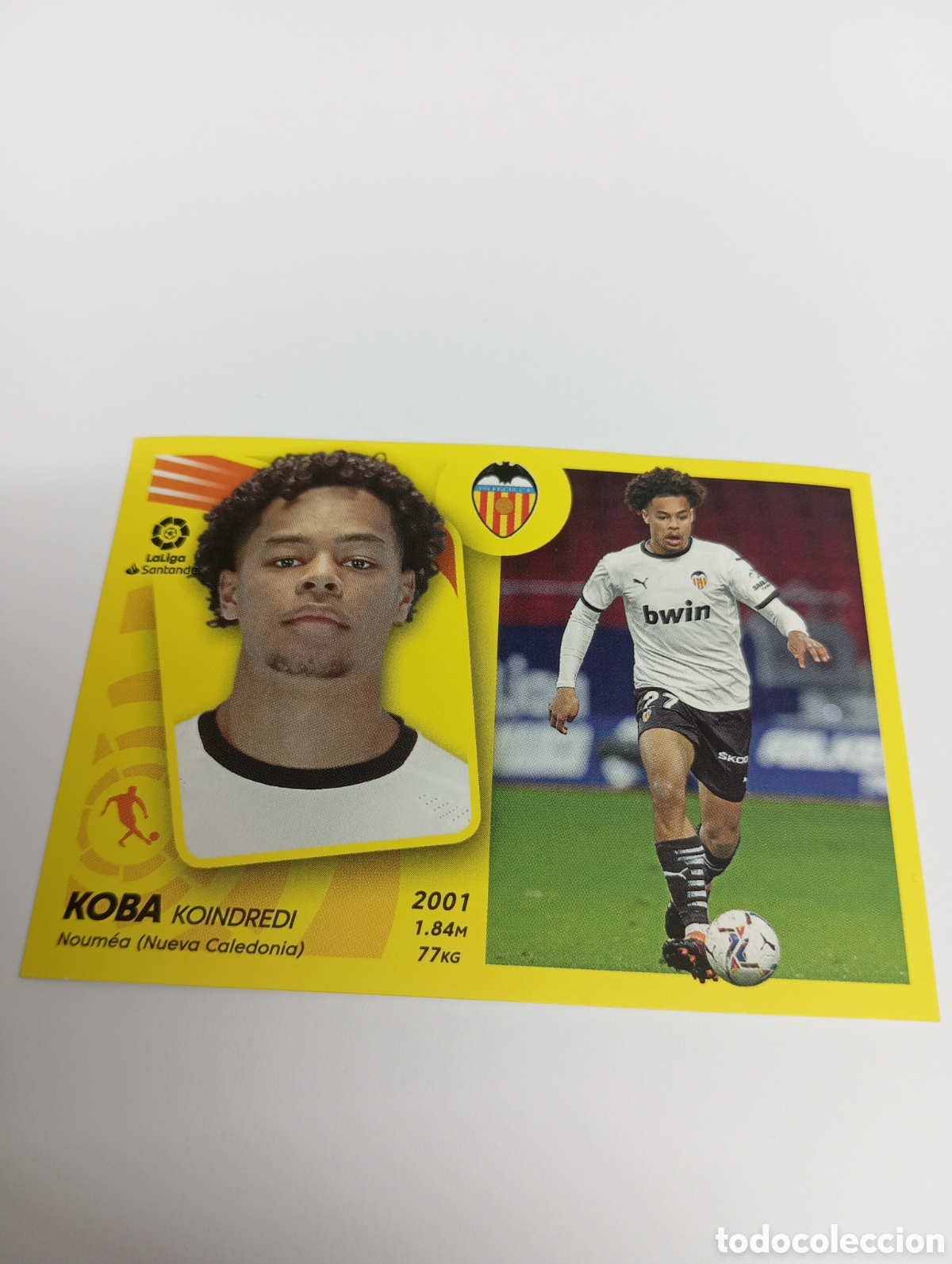 Cromos de Futebol: Koba 16 b VALENCIA 21-22 ESTE 2021 2022 PANINI