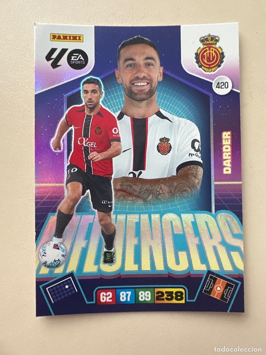 Cromos de Futebol: 420 Sergi Darder, RCD Mallorca, Influencers, Panini Adrenalyn XL La Liga 2025 2026 25 26