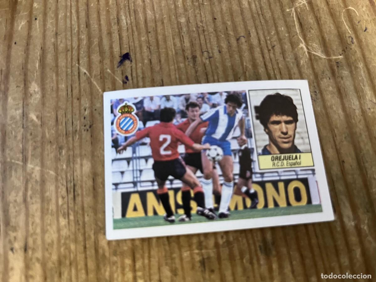 Figurine di Calcio: CROMO SIN PEGAR NUNCA PEGADO ALBUM LIGA ESTE 84 85 1984 1985 ESPANYOL ESPA&Ntilde;OL OREJUELA I