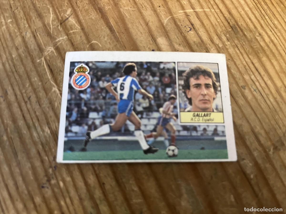 Fu&szlig;ball-Sticker: CROMO SIN PEGAR NUNCA PEGADO ALBUM LIGA ESTE 84 85 1984 1985 ESPANYOL ESPA&Ntilde;OL GALLART