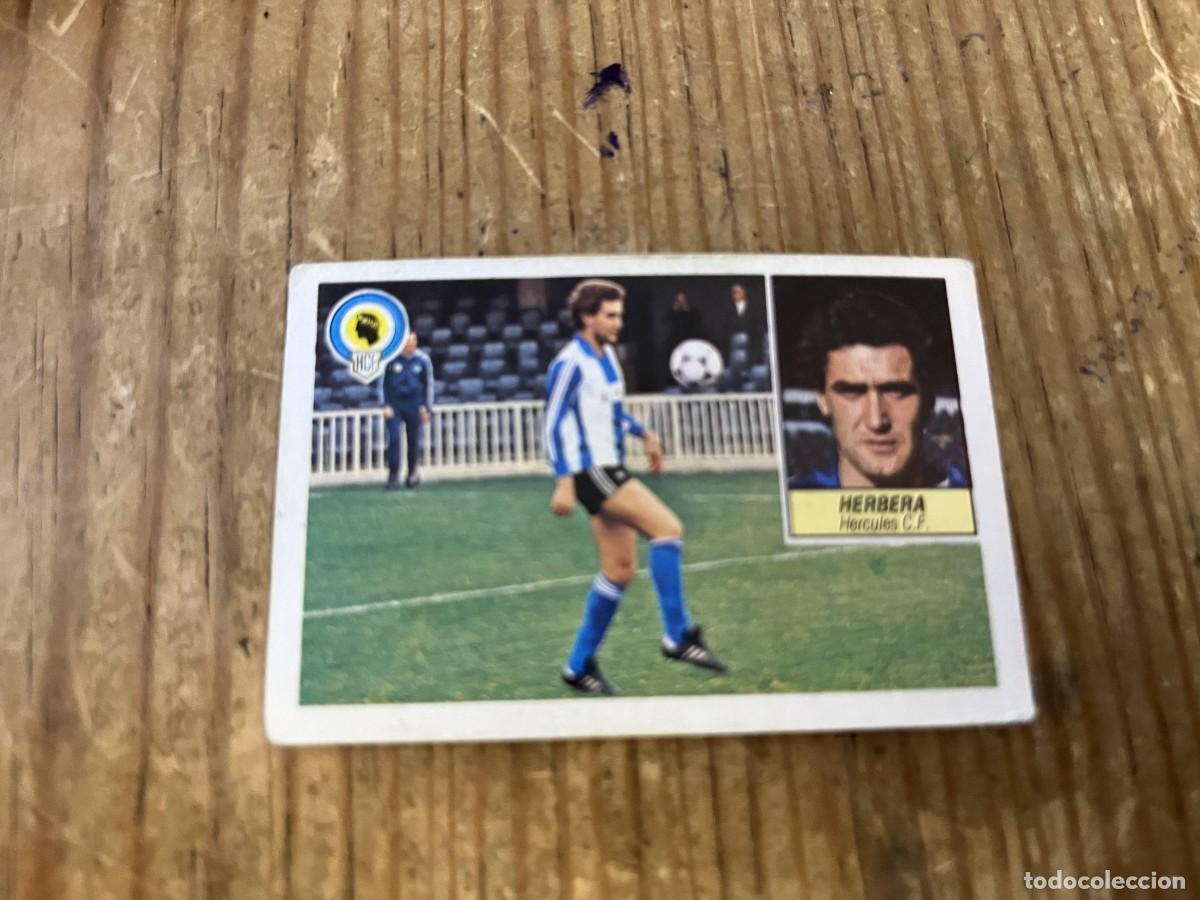 Cromos de Futebol: CROMO SIN PEGAR NUNCA PEGADO ALBUM LIGA ESTE 84 85 1984 1985 HERCULES HERBERA