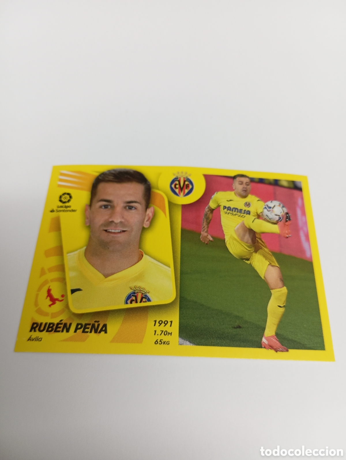 Figurine di Calcio: Rub&eacute;n Pe&ntilde;a 7 BIS VILLARREAL 21-22 ESTE 2021 2022 PANINI