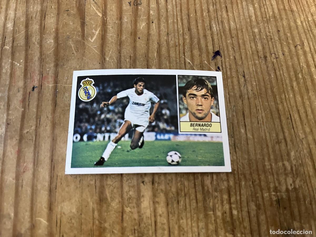 Cartes &agrave; collectionner de Football: CROMO SIN PEGAR NUNCA PEGADO ALBUM LIGA ESTE 84 85 1984 1985 REAL MADRID BERNARDO