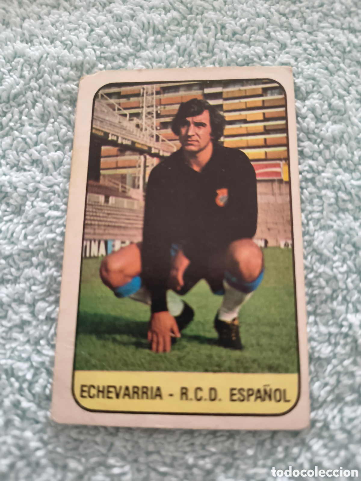 Figurine di Calcio: ECHEVARRIA, RCD. ESPA&Ntilde;OL, RCD. ESPANYOL, EDICIONES ESTE 78 79