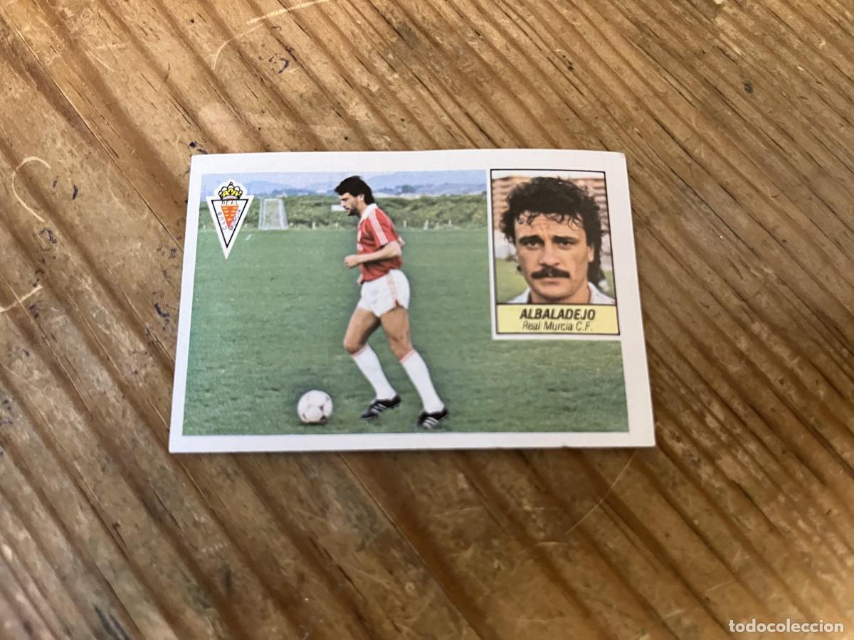 Figurine di Calcio: CROMO SIN PEGAR NUNCA PEGADO ALBUM LIGA ESTE 84 85 1984 1985 REAL MURCIA ALBALADEJO