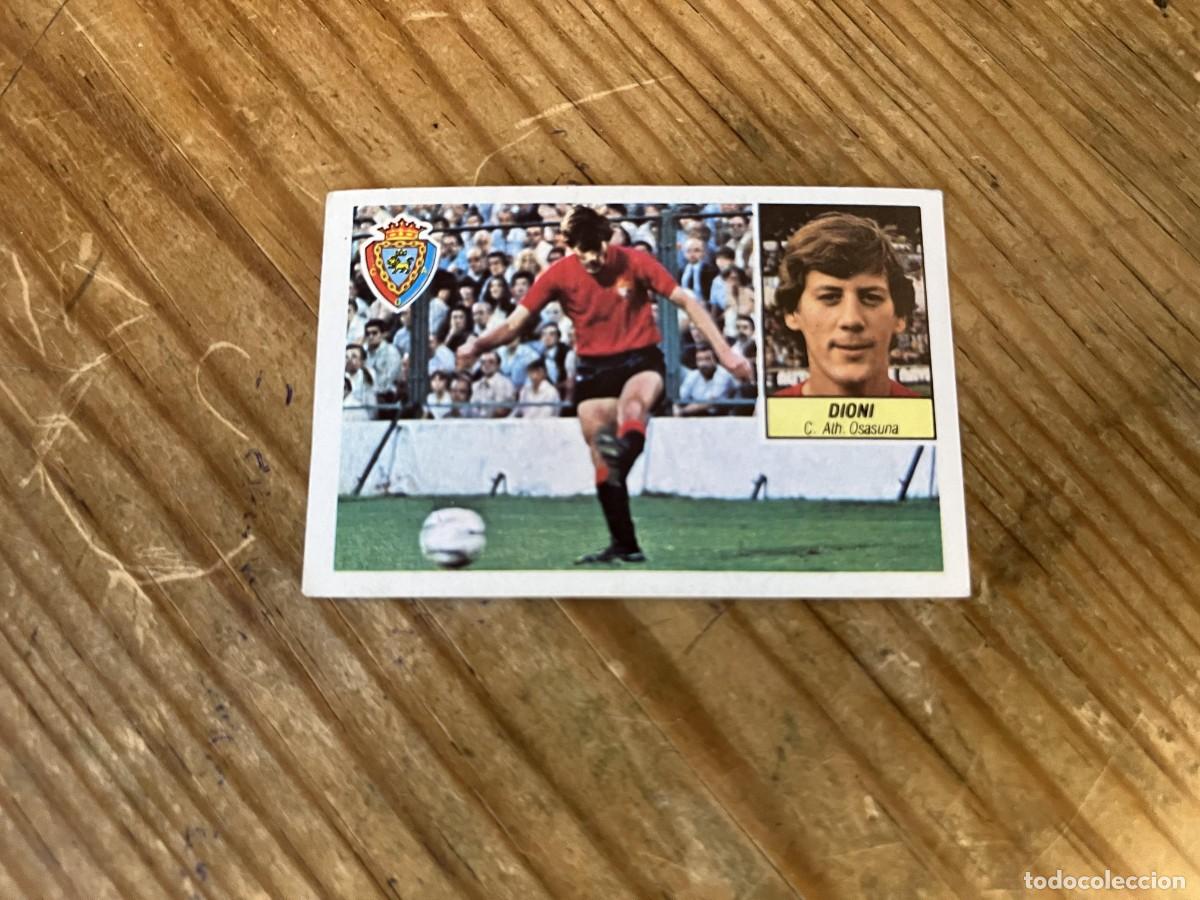 Cromos de Futebol: CROMO SIN PEGAR NUNCA PEGADO ALBUM LIGA ESTE 84 85 1984 1985 OSASUNA DIONI