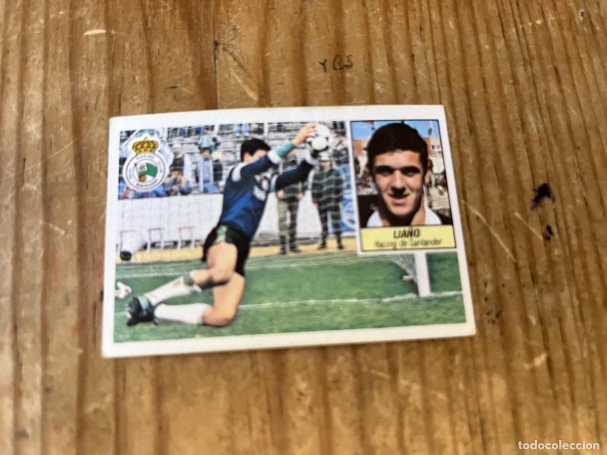 Fu&szlig;ball-Sticker: CROMO SIN PEGAR NUNCA PEGADO ALBUM LIGA ESTE 84 85 1984 1985 RACING SANTANDER LIA&Ntilde;O