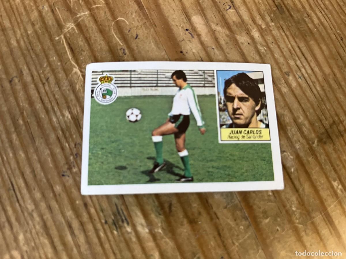 Cromos de Futebol: CROMO SIN PEGAR NUNCA PEGADO ALBUM LIGA ESTE 84 85 1984 1985 RACING SANTANDER JUAN CARLOS