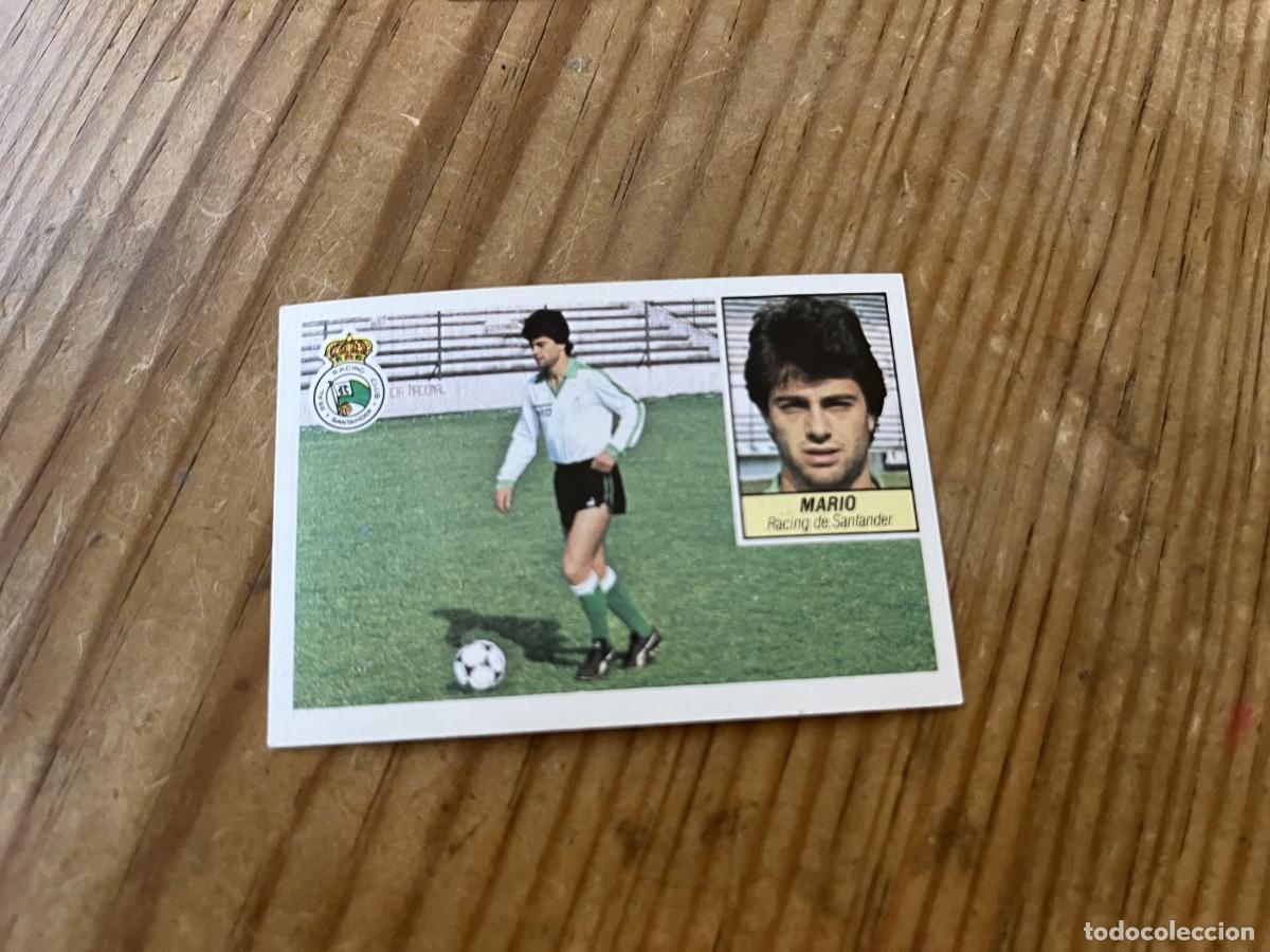 Fu&szlig;ball-Sticker: CROMO SIN PEGAR NUNCA PEGADO ALBUM LIGA ESTE 84 85 1984 1985 RACING SANTANDER MARIO