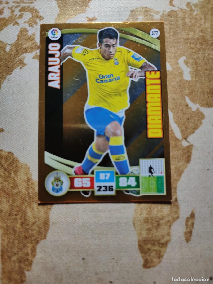 Fu&szlig;ball-Sticker: Diamante 377 ARAUJO Adrenalyn 2015-16 15 16