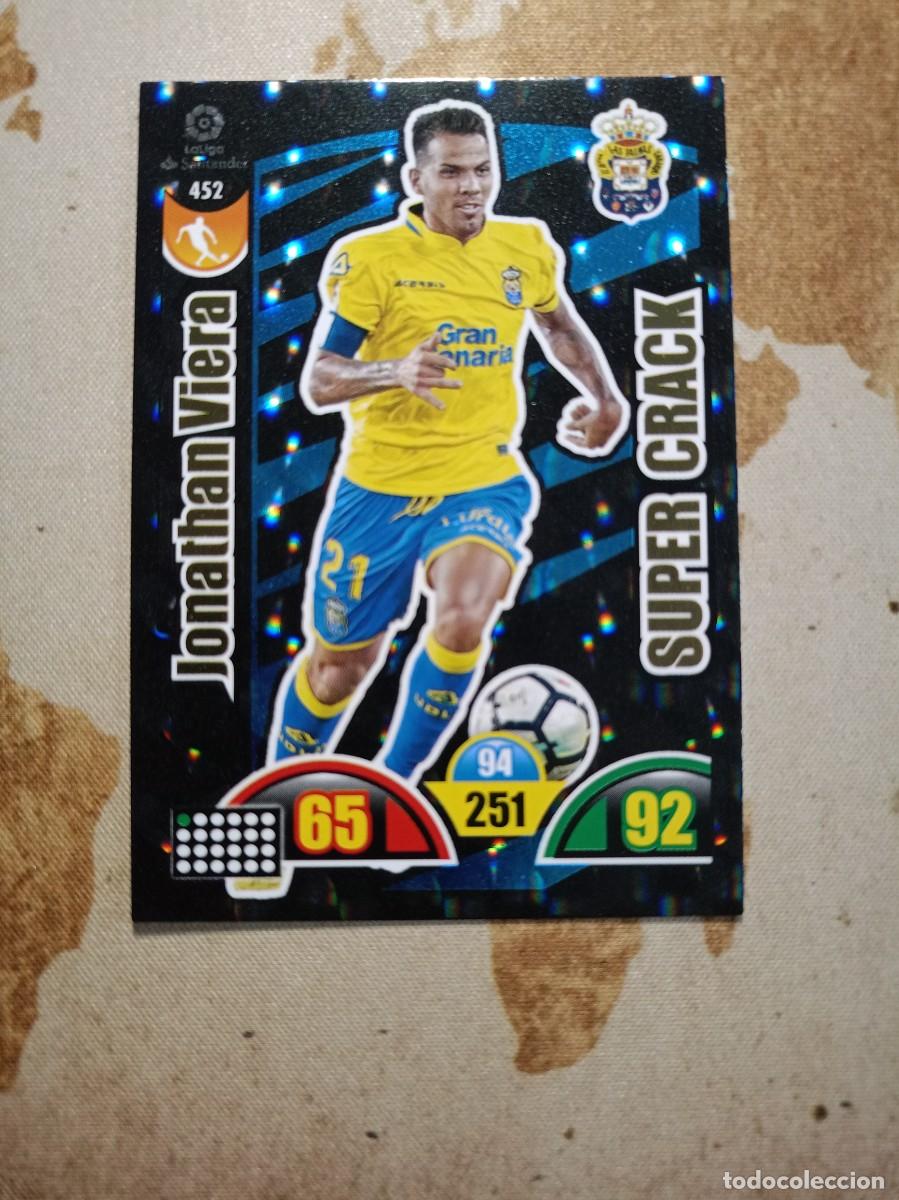 Cartes &agrave; collectionner de Football: S&uacute;per Crack 452 JONATHAN VIERA Adrenalyn 2017-18