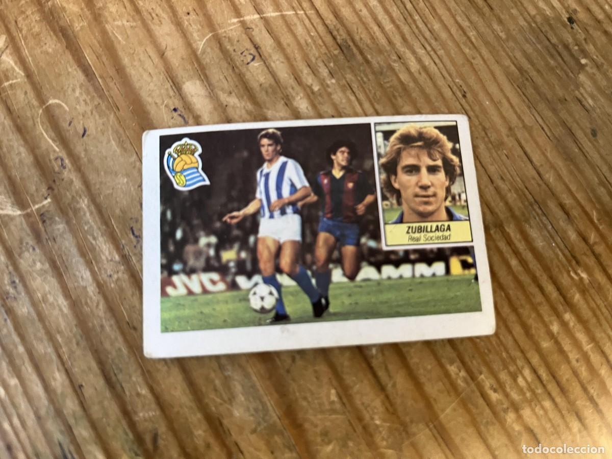 Cromos de Futebol: CROMO SIN PEGAR NUNCA PEGADO ALBUM LIGA ESTE 84 85 1984 1985 REAL SOCIEDAD ZUBILLAGA