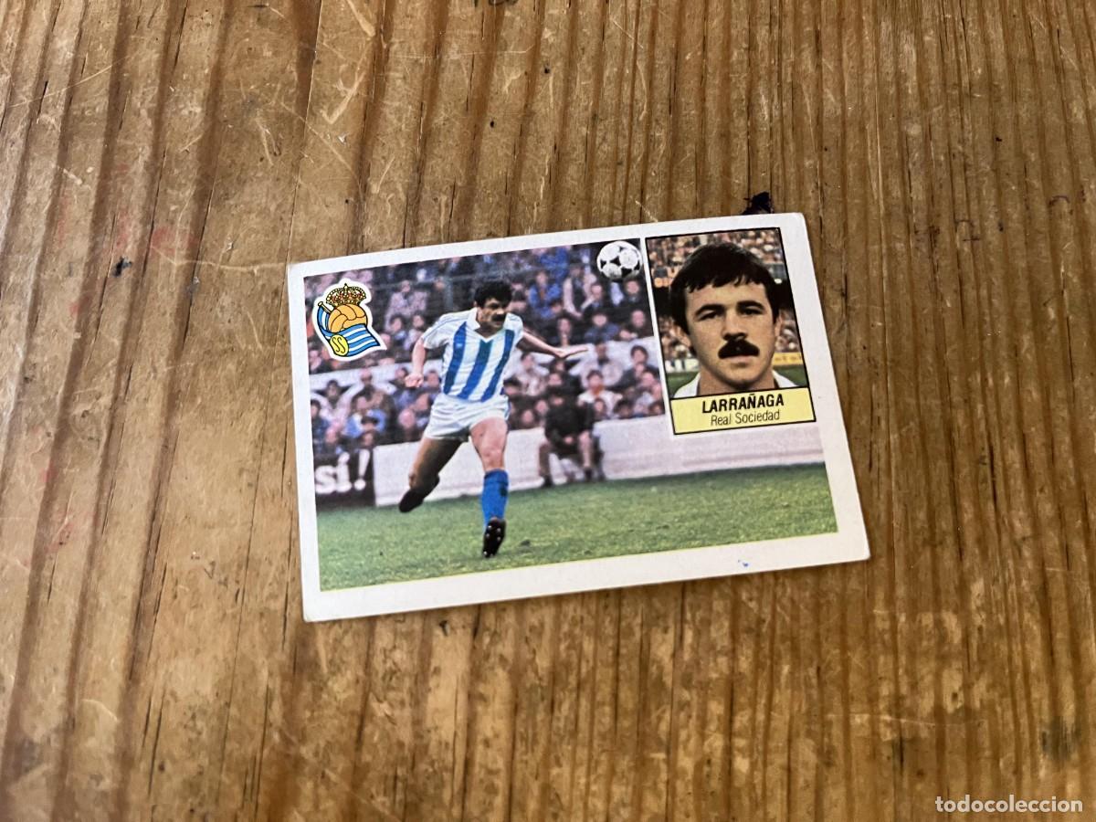 Figurine di Calcio: CROMO SIN PEGAR NUNCA PEGADO ALBUM LIGA ESTE 84 85 1984 1985 REAL SOCIEDAD LARRA&Ntilde;AGA
