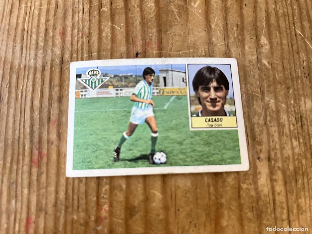 Cromos de F&uacute;tbol: CROMO SIN PEGAR NUNCA PEGADO ALBUM LIGA ESTE 84 85 1984 1985 REAL BETIS CASADO