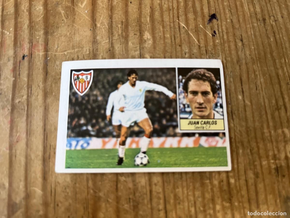 Fu&szlig;ball-Sticker: CROMO SIN PEGAR NUNCA PEGADO ALBUM LIGA ESTE 84 85 1984 1985 SEVILLA JUAN CARLOS