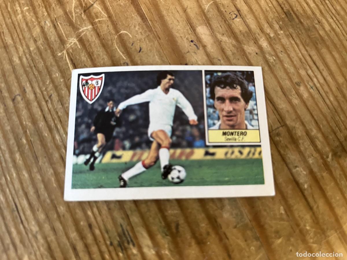 Figurine di Calcio: CROMO ALBUM LIGA ESTE 84 85 1984 1985 SEVILLA MONTERO