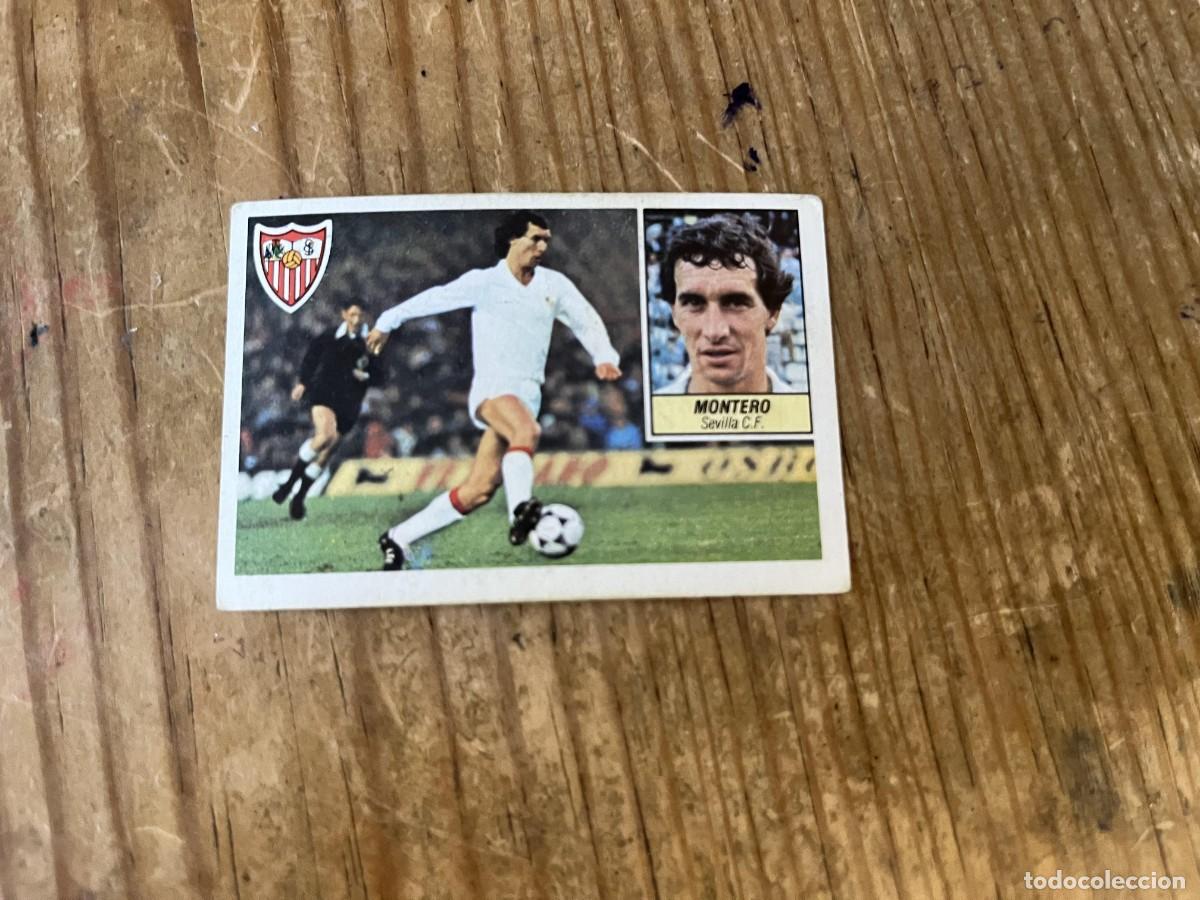 Football Stickers: CROMO SIN PEGAR NUNCA PEGADO ALBUM LIGA ESTE 84 85 1984 1985 SEVILLA MONTERO