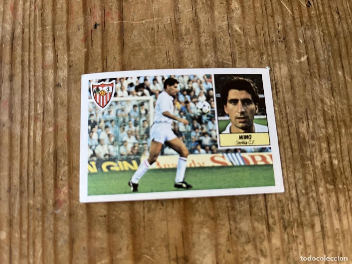 Fu&szlig;ball-Sticker: CROMO SIN PEGAR NUNCA PEGADO ALBUM LIGA ESTE 84 85 1984 1985 SEVILLA NIMO