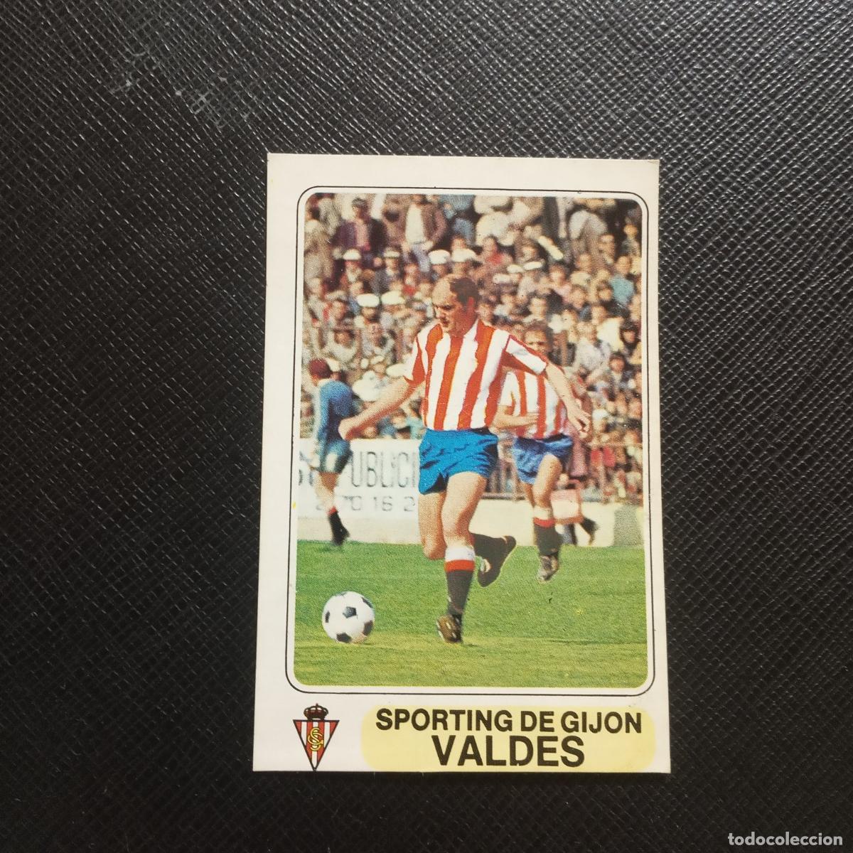 Cromos de F&uacute;tbol: VALDES SPORTING GIJON PACOSA 1977 1978 CROMO FUTBOL LIGA 77 78 - DESPEGADO - A88 PG68