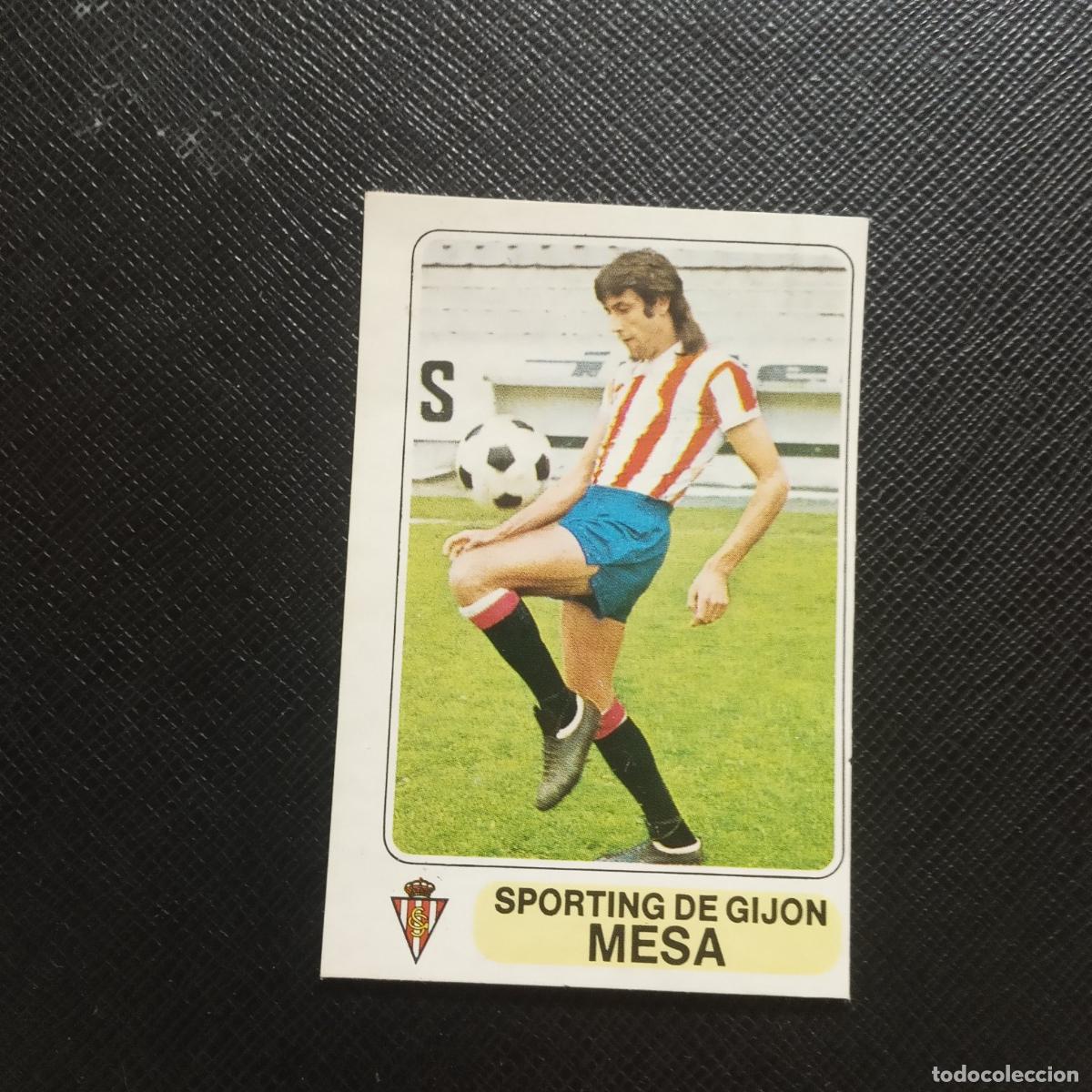 Cromos de F&uacute;tbol: MESA SPORTING GIJON PACOSA 1977 1978 CROMO FUTBOL LIGA 77 78 - DESPEGADO - A88 PG68