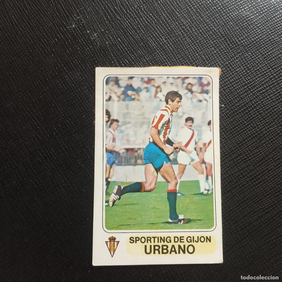 Cromos de F&uacute;tbol: URBANO SPORTING GIJON PACOSA 1977 1978 CROMO FUTBOL LIGA 77 78 - DESPEGADO - A88 PG68