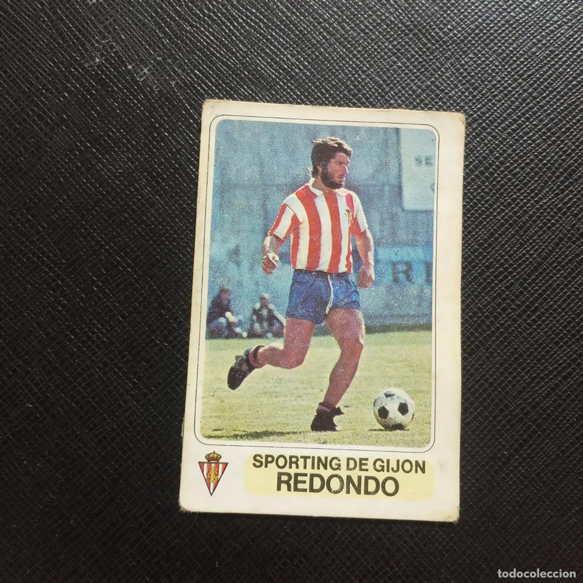 Cromos de F&uacute;tbol: REDONDO SPORTING GIJON PACOSA 1977 1978 CROMO FUTBOL LIGA 77 78 - DESPEGADO - A88 PG69