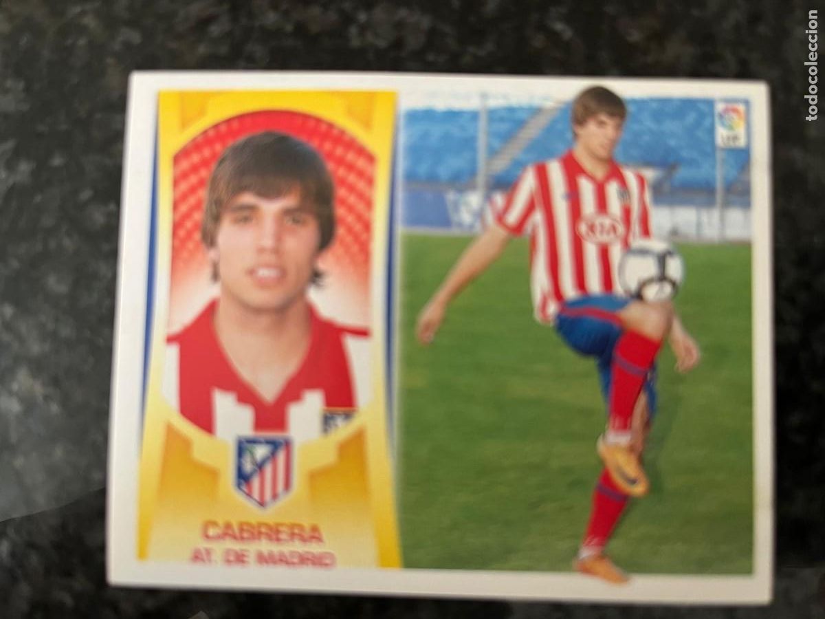 Fu&szlig;ball-Sticker: N&ordm; 4 B CABRER AT DE MADRID LIGA 09 10