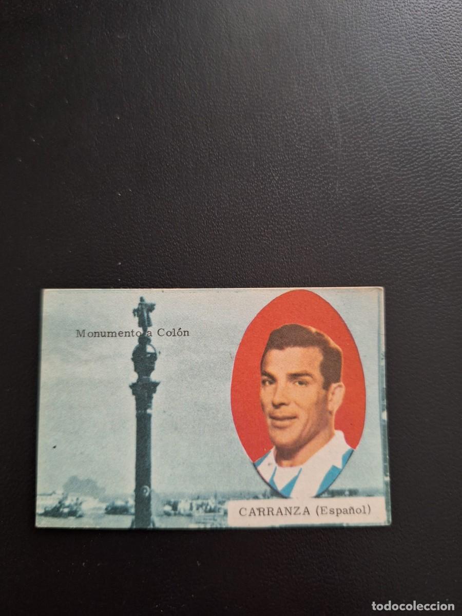 Football Stickers: CROMO DE F&Uacute;TBOL ESPA&Ntilde;OL CARRANZA 63 64 DISGRA FHER SIN PEGAR NUNCA PEGADO