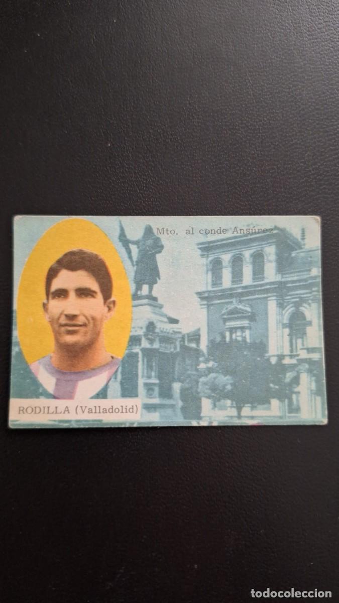 Figurine di Calcio: CROMO DE F&Uacute;TBOL RODILLA VALLADOLID 63 64 DISGRA FHER SIN PEGAR NUNCA PEGADO