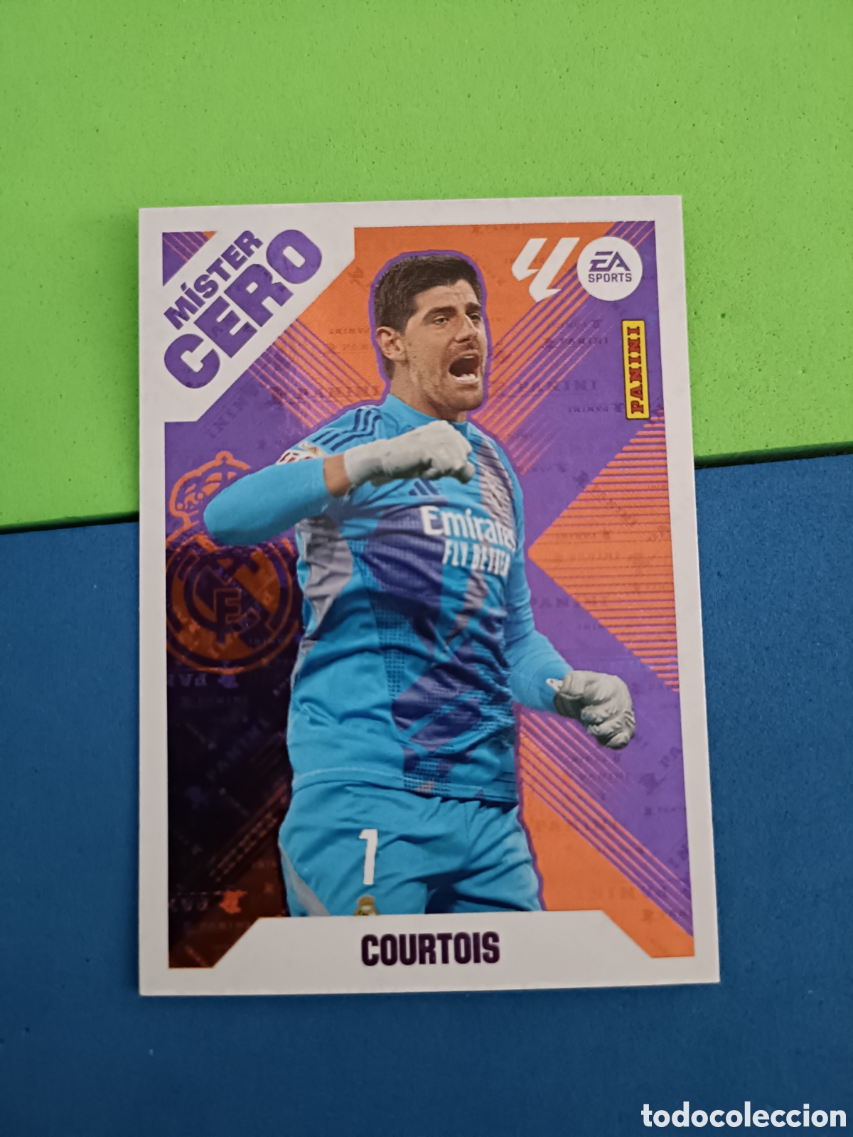 Cromos de F&uacute;tbol: Panini cromos stickers Liga este 2025 2026 25 26 - Mister Cero 2 Courtois Real Madrid