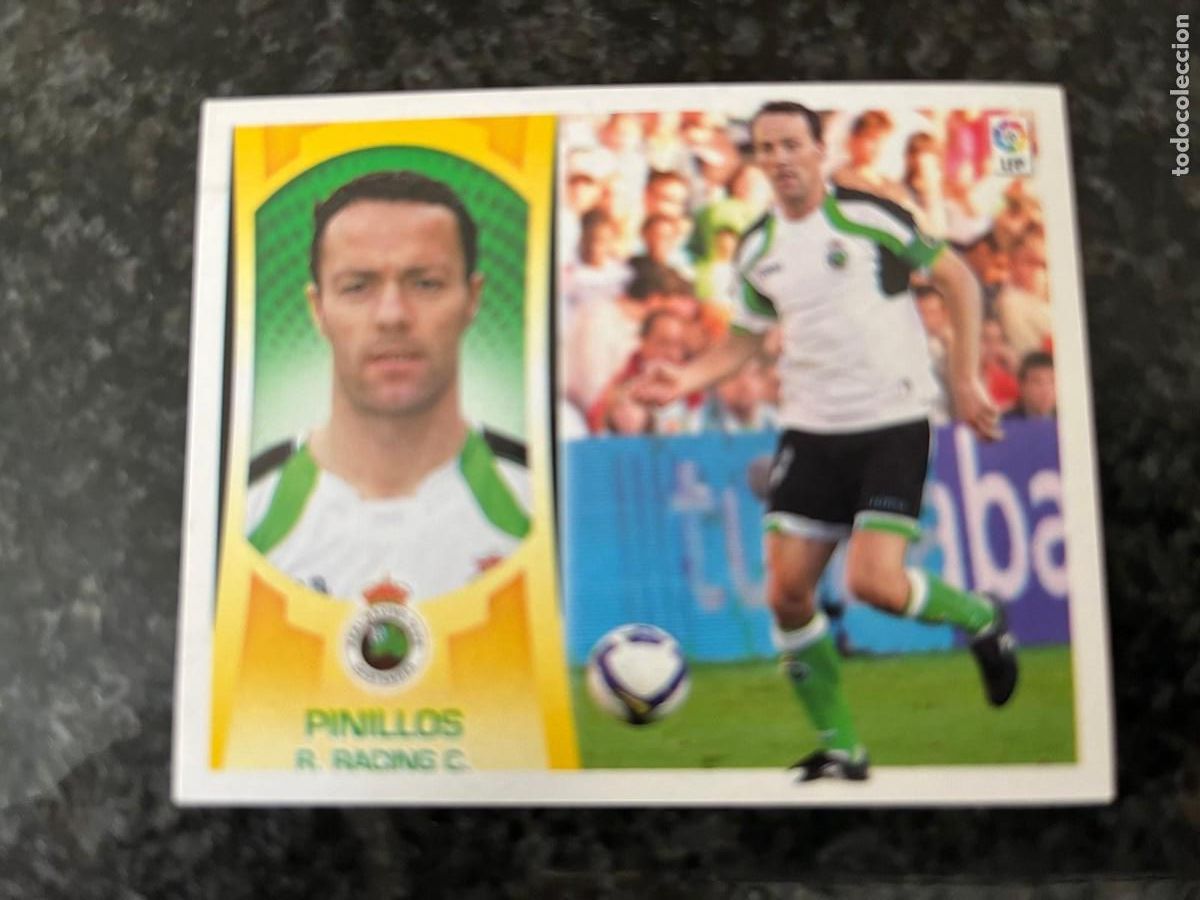 Figurine di Calcio: N&ordm; 3 PINILLOS R. RACING C ESTE LIGA 09 10