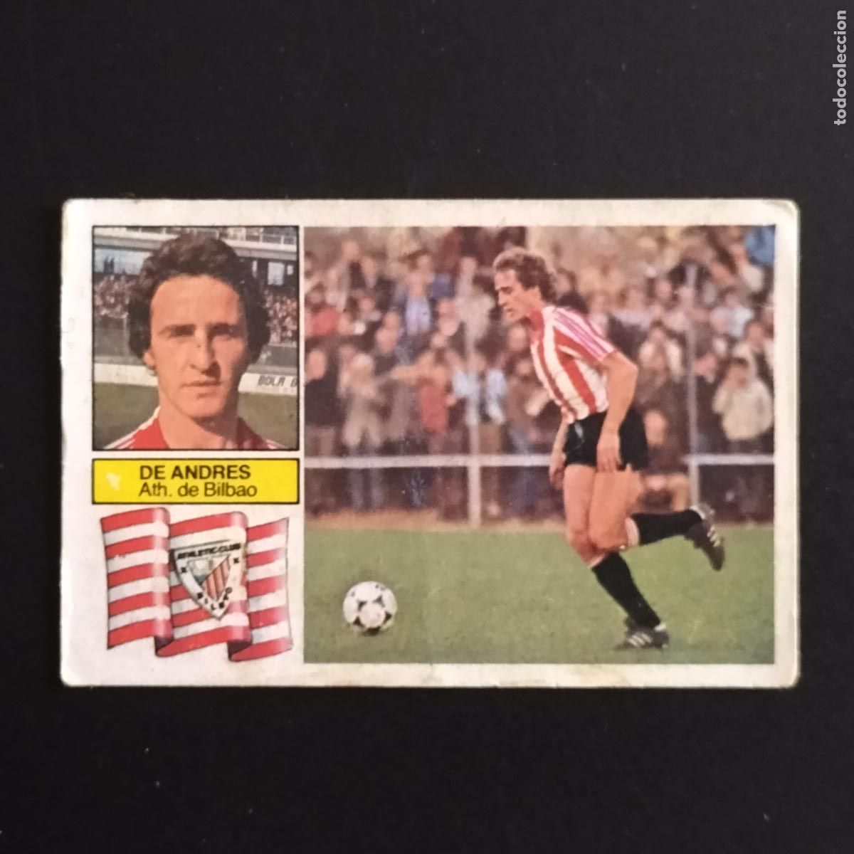 Cromos de Futebol: DE ANDRES ATHLETIC BILBAO CROMOS ALBUM EDICIONES ESTE LIGA FUTBOL 82 83 1982 1983