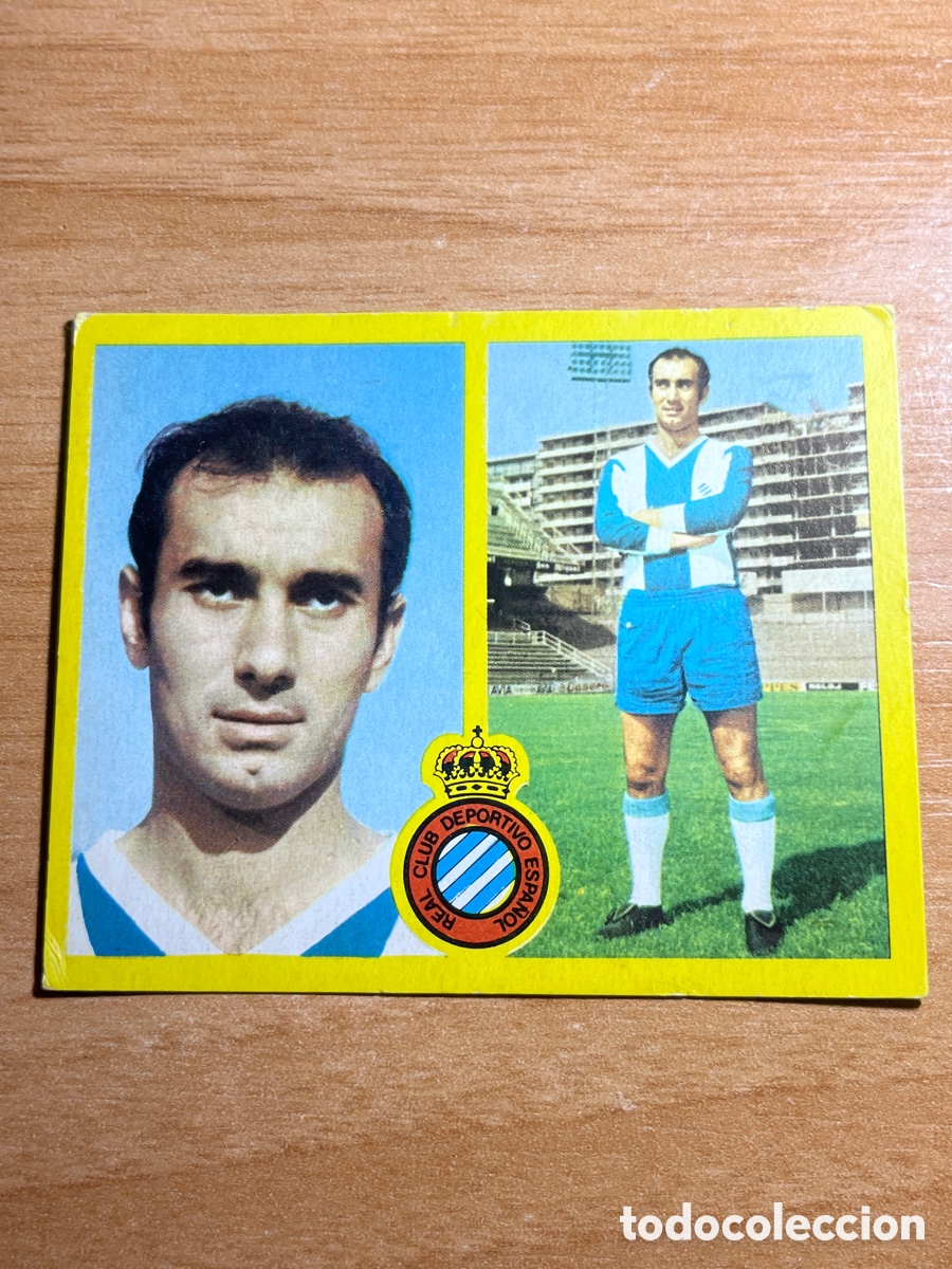 Cromos de F&uacute;tbol: Cromo JOSE MARIA Garcia la villa | R C D Espa&ntilde;ol | 1972 ESTE | SIN PEGAR