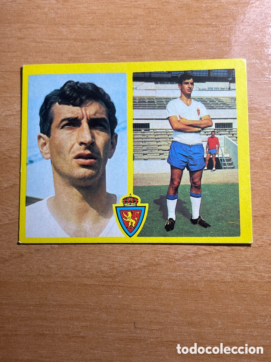 Cromos de F&uacute;tbol: Cromo Jos&eacute; Luis RICO Ib&aacute;&ntilde;ez | REAL Zaragoza| 1972 ESTE | SIN PEGAR