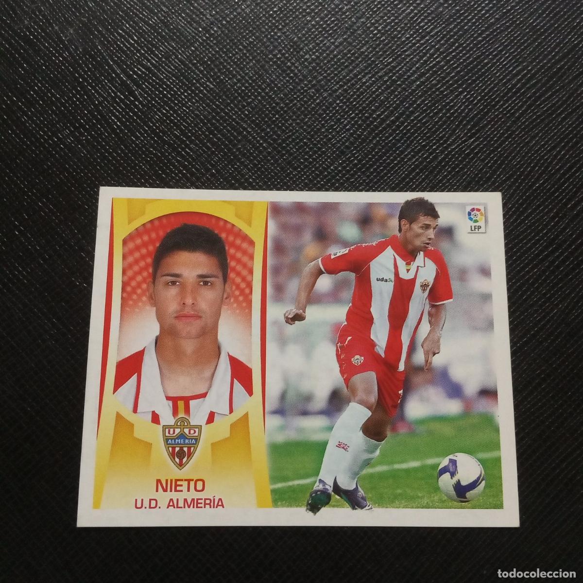 Figurine di Calcio: NIETO ALMERIA ESTE 2009 2010 CROMO FUTBOL 09 10 - SIN PEGAR - A101 PG19