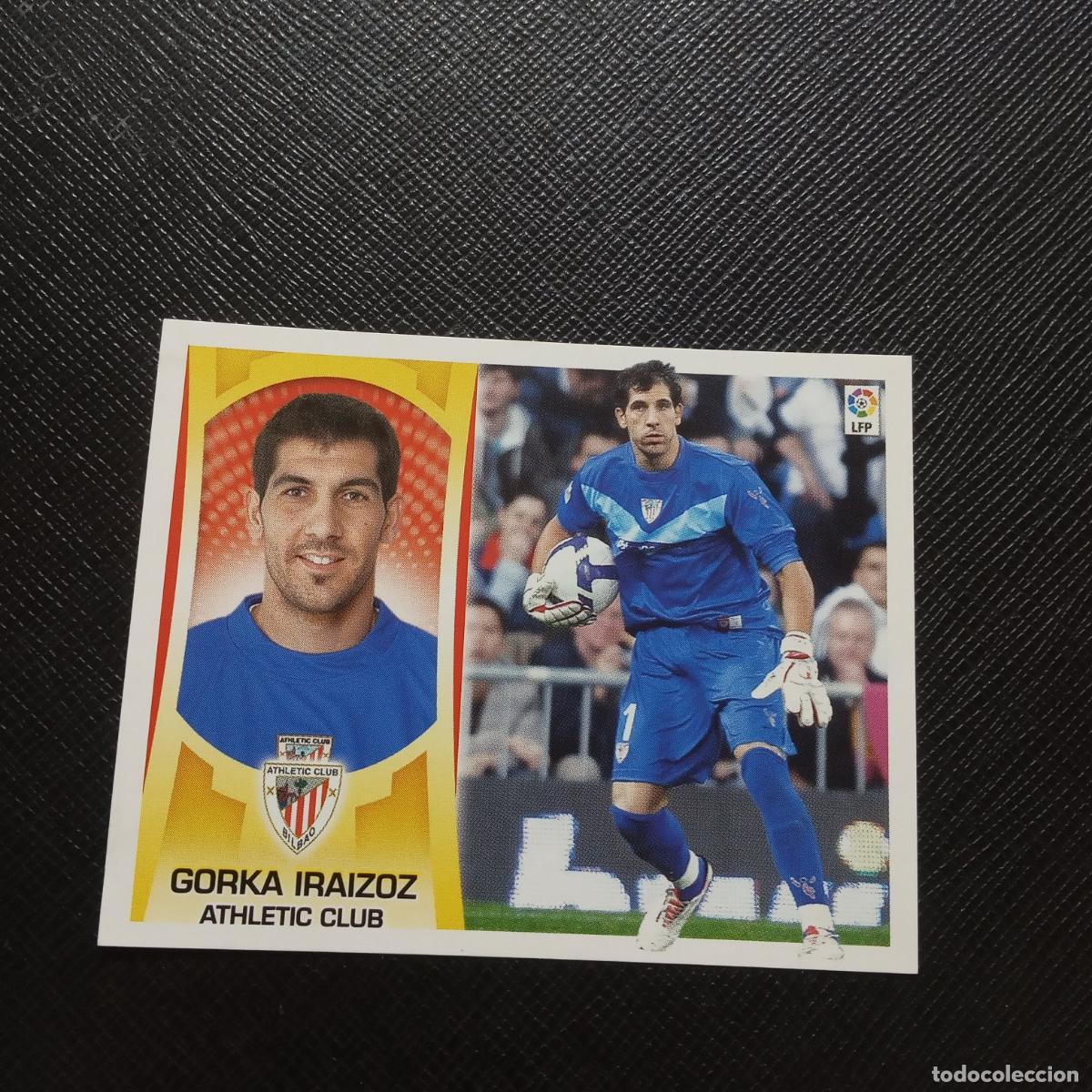 Fu&szlig;ball-Sticker: GORKA IRAIZOZ BILBAO ESTE 2009 2010 CROMO FUTBOL 09 10 - SIN PEGAR - A101 PG19
