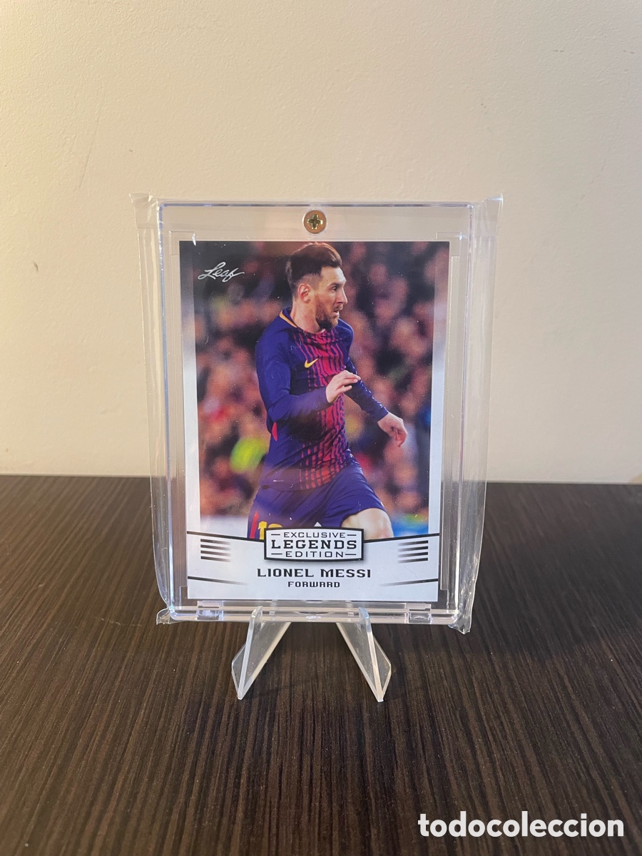 Cromos de Futebol: Messi Leaf Exclusive Legends Edition N&ordm; EE-06