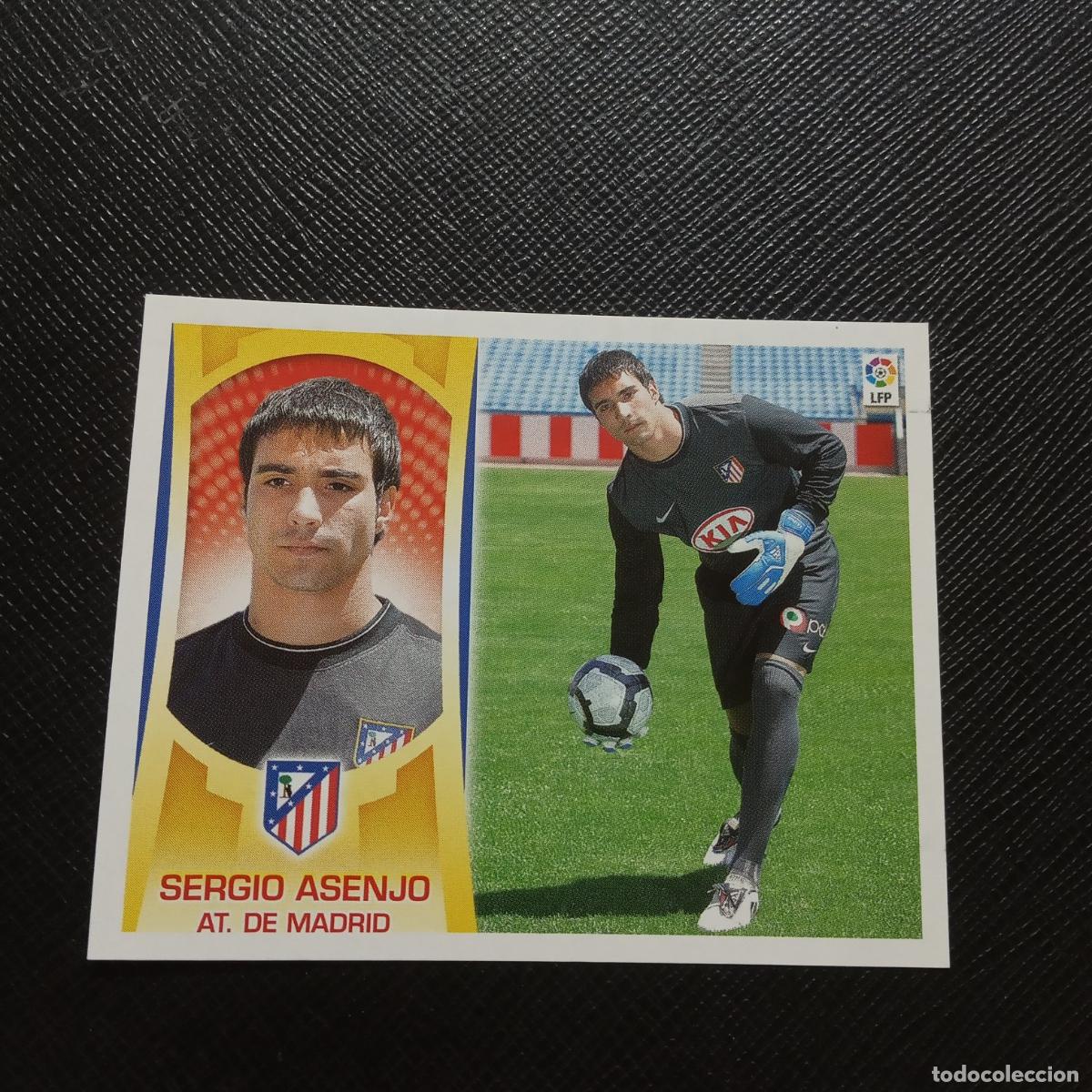 Figurine di Calcio: SERGIO ASENJO AT MADRID ESTE 2009 2010 CROMO FUTBOL 09 10 - SIN PEGAR - A101 PG37