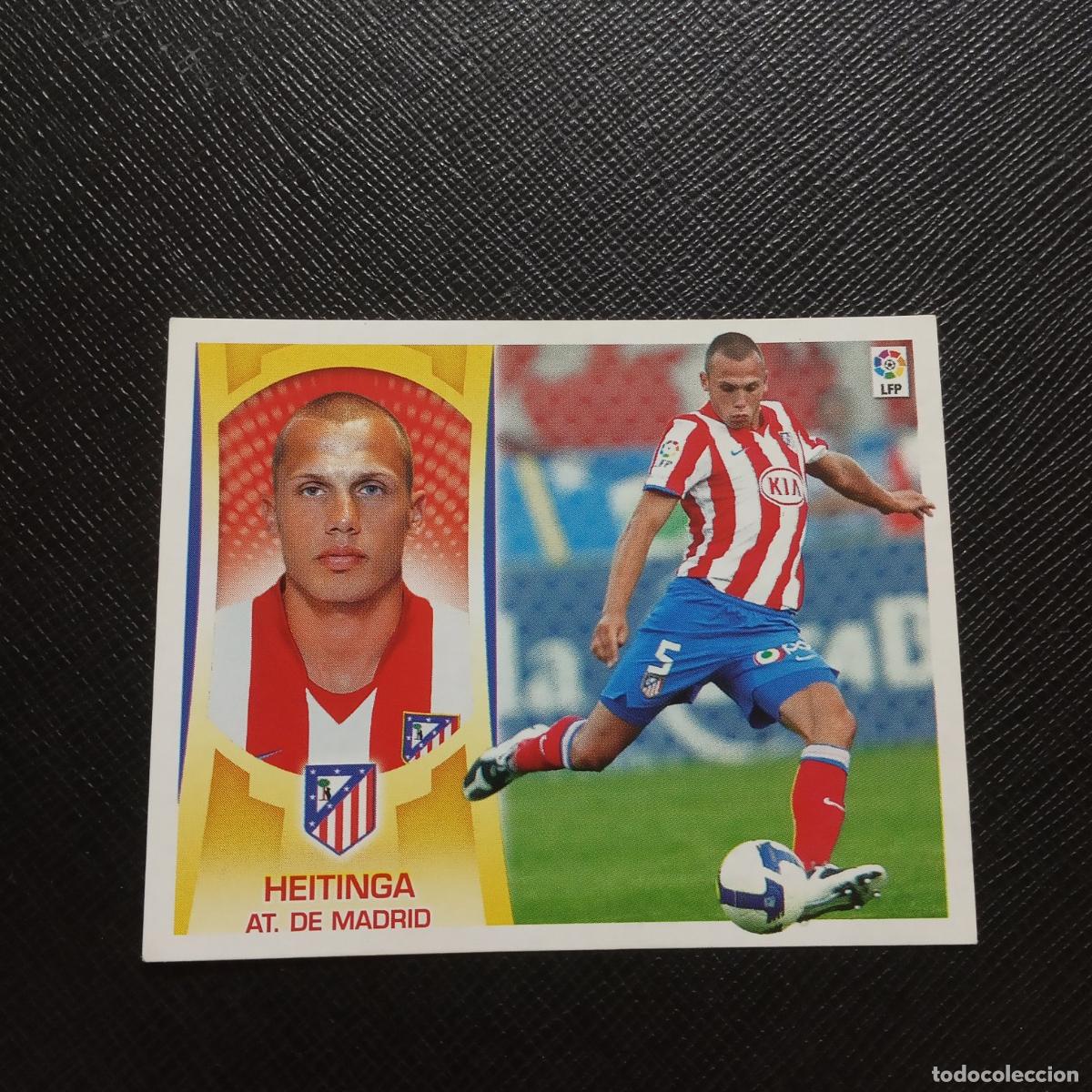Figurine di Calcio: HEITINGA AT MADRID ESTE 2009 2010 CROMO FUTBOL 09 10 - SIN PEGAR - A101 PG37