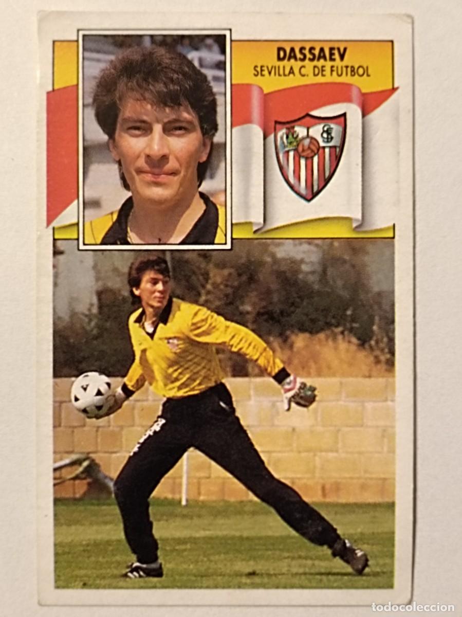 Fu&szlig;ball-Sticker: DASSAEV (BAJA) SEVILLA C.F. LIGA 90/91 ESTE