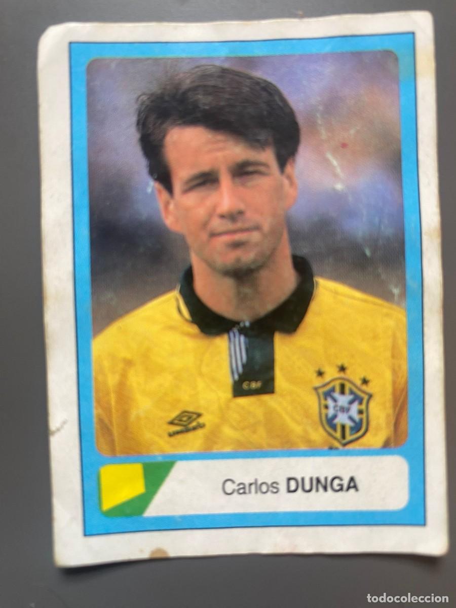 Figurine di Calcio: 96 DUNGA BRASIL CROMO F&Uacute;TBOL ED. ESTADIO MUNDIAL USA 94 WORLD CUP ESTADOS UNIDOS 1994