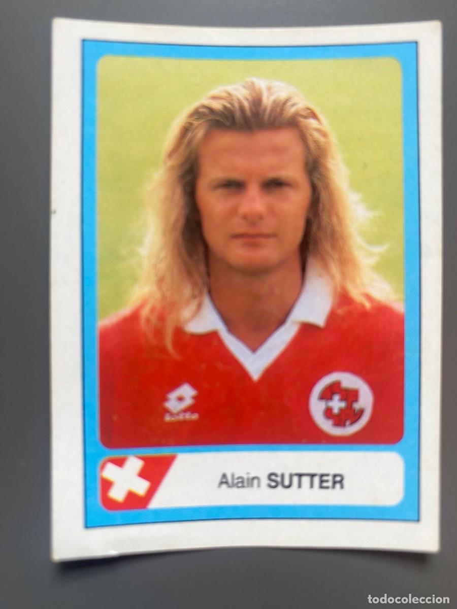 Football Stickers: 423 SUTTER SUIZA CROMO F&Uacute;TBOL ED. ESTADIO MUNDIAL USA 94 WORLD CUP ESTADOS UNIDOS 1994