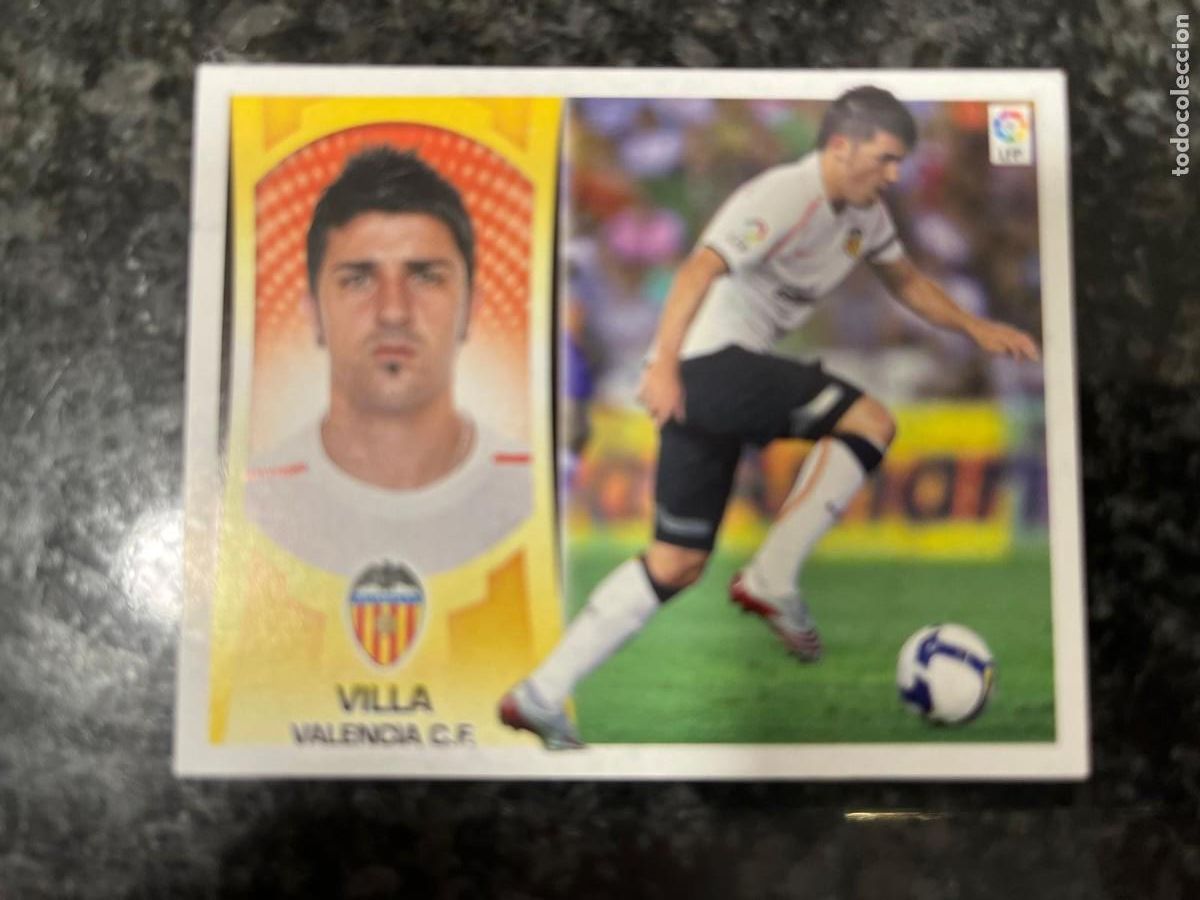 Cartes &agrave; collectionner de Football: n&ordm; 16 VILLA VALENCIA C.F. LIGA 09 10
