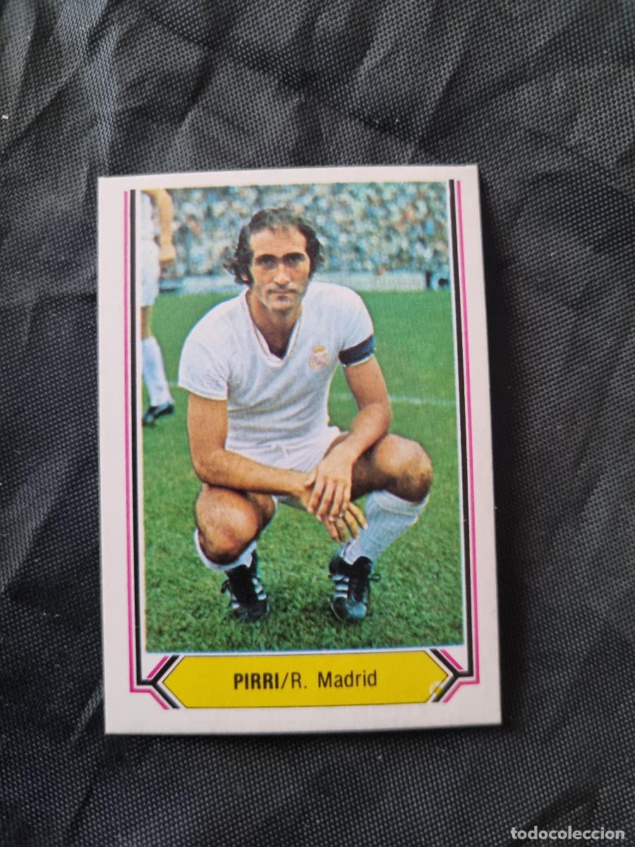 Figurine di Calcio: PIRRI. REAL MADRID. SIN PEGAR. EDICIONES ESTE LIGA 80/81.1980/81. 1980/1981. PEDIDO MINIMO 3&euro;