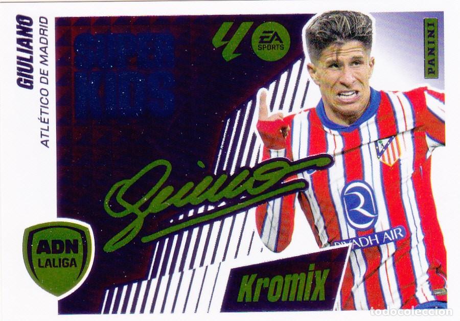 Fu&szlig;ball-Sticker: ESTE 2025-26 * GIULIANO * KROMIX SUPER KIDS N&ordm; K9 (NUEVO DE SOBRE) (A-15)