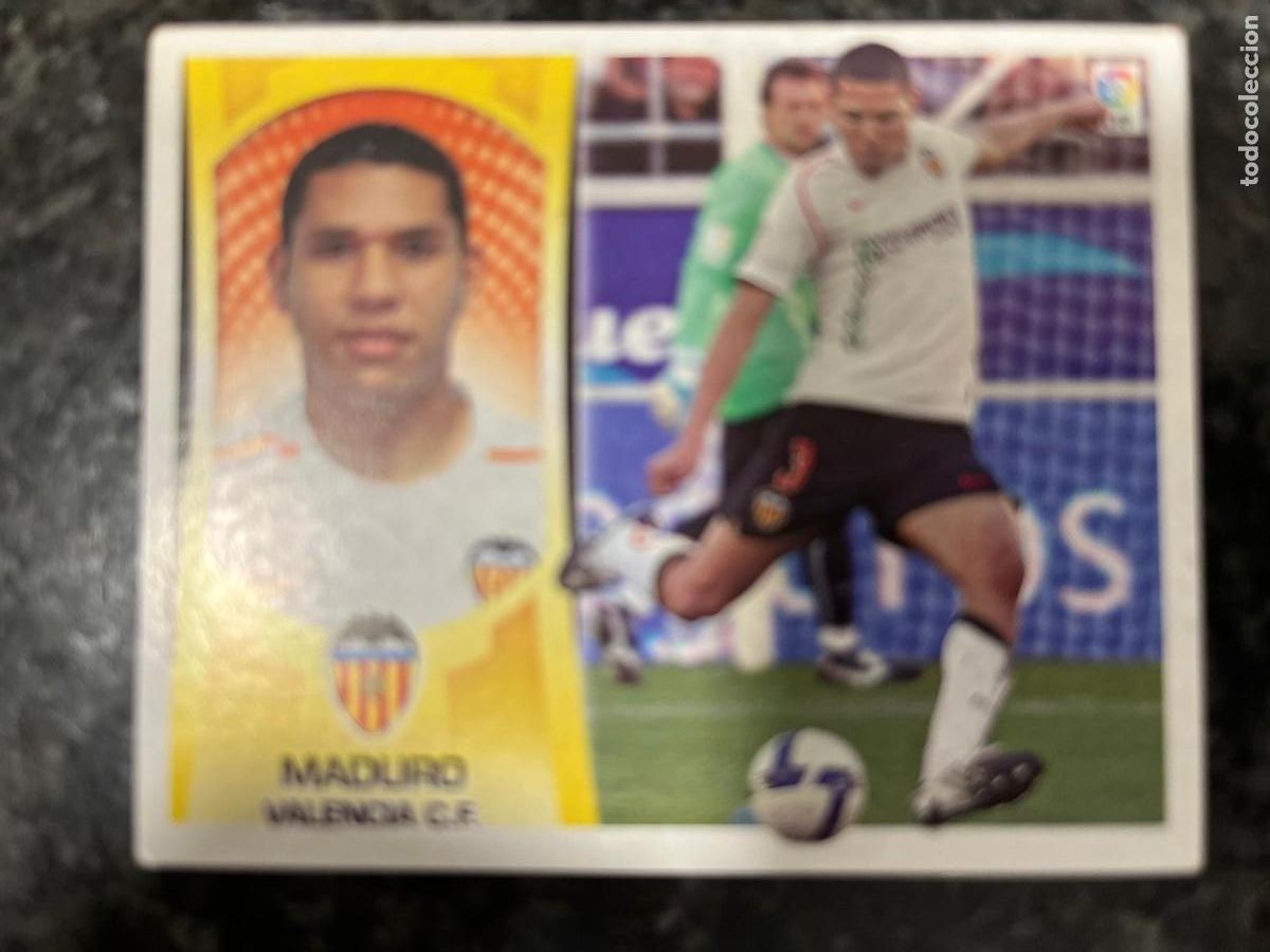 Fu&szlig;ball-Sticker: N&ordm; 4 A MADURO VALENCIA C.F. ESTE LIGA 09 10