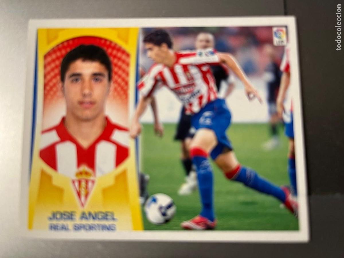 Fu&szlig;ball-Sticker: N&ordm; 7 B JOSE ANGEL REAL SPORTING ESTE LIGA 09 10