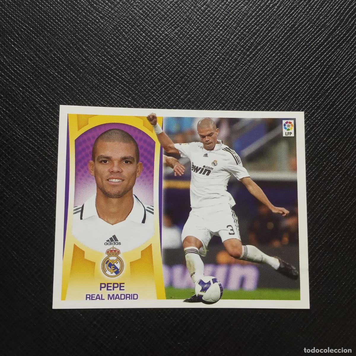 Figurine di Calcio: PEPE REAL MADRID ESTE 2009 2010 CROMO FUTBOL 09 10 - SIN PEGAR - A101 PG100