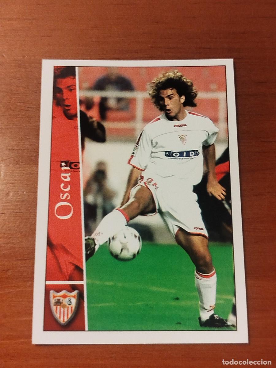 Fu&szlig;ball-Sticker: 586+. &Oacute;scar (Sevilla FC) - Las Fichas de la Liga 2003 (Mundicromo)
