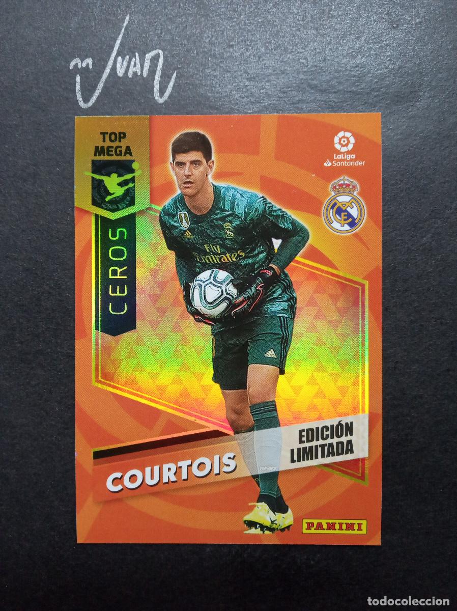 Cromos de F&uacute;tbol: EDICION LIMITADA LIMITED EDITION COURTOIS REAL MADRID ⚽ PANINI &reg; MEGACRACKS 2020 2021 20 21 MGK